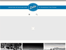Tablet Screenshot of deltasales.com.au